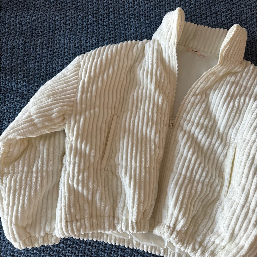 Cropped Cream Jacket